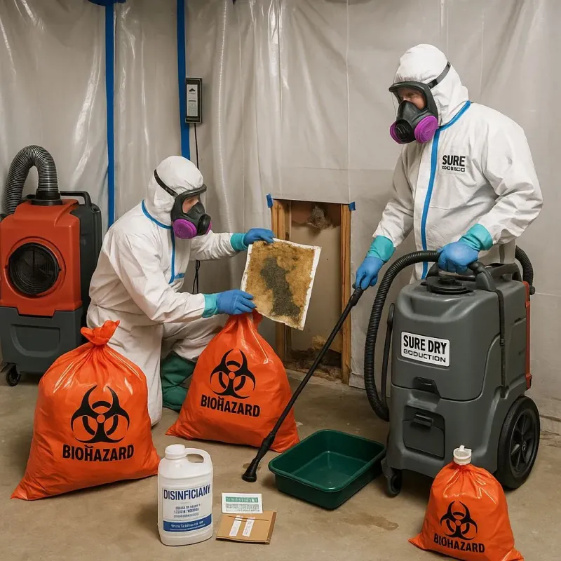 Contaminated Water Handling Protocols process in Greenbush, ME