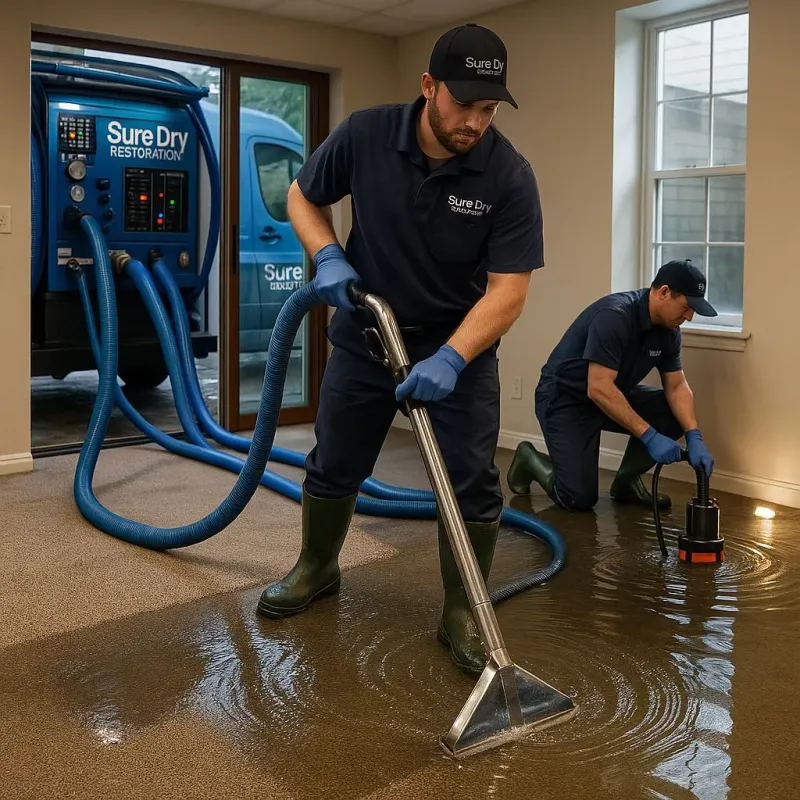 Water Extraction and Removal process in Greenbush, ME